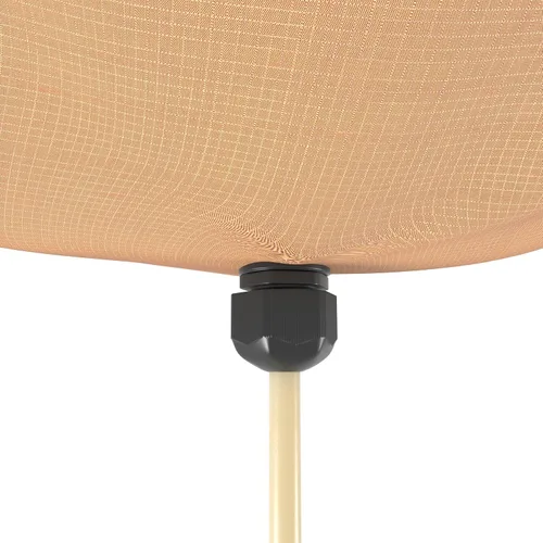 Vista 7 de Tredre Desviador de fugas de techo, tela Oxford 420D resistente, lona desviadora de fugas de techo con manguera de drenaje de 10 pies, caqui, 3 x 3