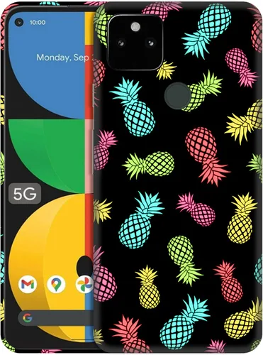 Vista 26 de GlamCase for Google Pixel 5a 5G, Pixel 5a Case - Basketball On Fire Printed Cute Slim Fit Hard Plastic Protective Designer Back Phone Case/Cover for