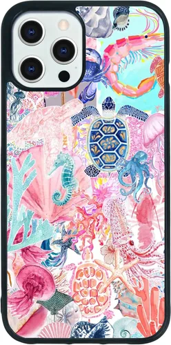 Vista 339 de Funda de teléfono Qizijio estilo azteca a prueba de golpes y protectora para iPhone 7/8/SE