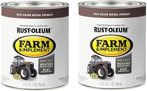 Vista 37 de Rust-Oleum Farm & Implement 280176 - Pintura esmaltada, galón, naranja (Allis Chalmers Orange)