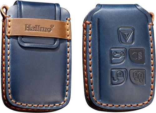 Vista 10 de SANRILY Funda inteligente para llave Land Rover sin llave, funda suave de protección completa, Negro
