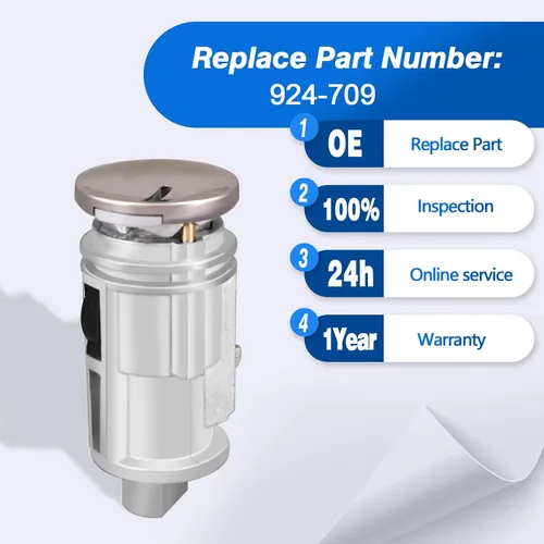 Vista 3 de Cilindro de bloqueo del interruptor de encendido 924-709 para Dodge Ram 1500 2500 3500 Durango Dakota/Chrysler Aspen y Mitsu-bishi Raider 2001-2010