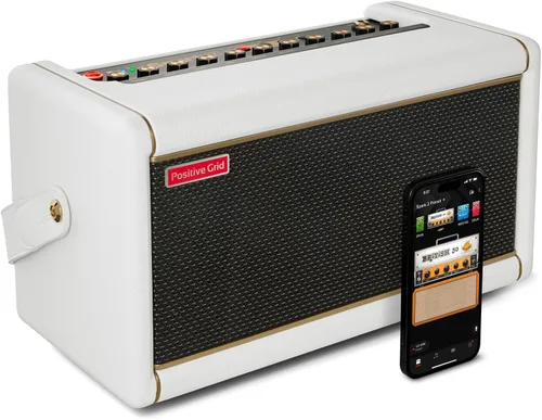 Vista 9 de Positive Grid Spark 2 50W Amplificador inteligente para práctica de guitarra con altavoz Bluetooth y looper incorporado, características de IA