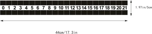 Vista 5 de Marcador duradero de acero de metal Cornhole con puntuación magnética para tableros de maíz, fácil de instalar