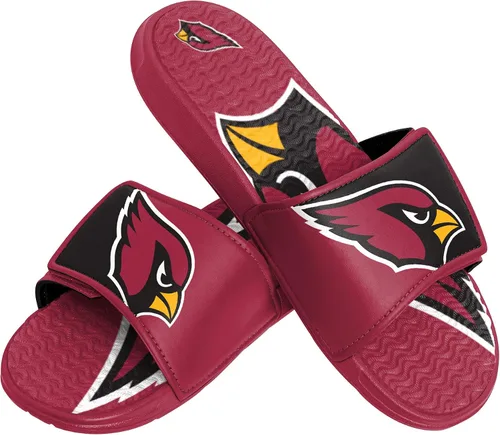 Vista 11 de FOCO mens NFL Team Logo Athletic Sport Shower Flip Flop Sandals Gel Slides