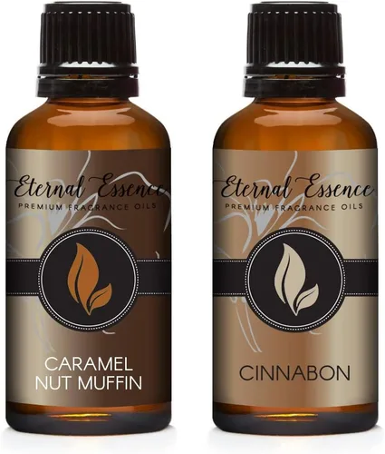 Vista 40 de Eternal Essence Oils Paquete de 2 aceites aromáticos de alta calidad de 1.0 fl oz – Café Vienna y Clavo de Canela Sexy – para velas, fabricación