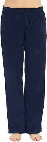 Vista 14 de U2SKIIN Pantalones de pijama para mujer, suaves, de algodón, cómodos, para dormir, para mujer Negro