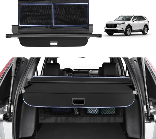 Vista 13 de Powerty Cubierta de carga para Volvo XC90 2016-2024 2025 Accesorios Cubierta de maletero retráctil Cubierta de blindaje de maletero Cubierta