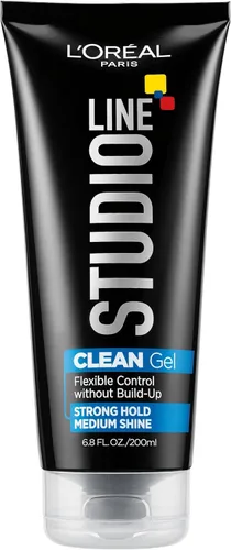 Vista 8 de L'Oreal Paris Studio Line Clear Minded Clean Gel - Fuerte fijación 6.8 onzas líquidas.