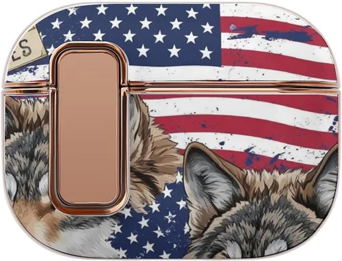 Vista 11 de Soft Plastic Protective Cover Compatible with Airpods Pro 2 Wireless Charging Case Dream Catcher Western Southwest Aztec Horse Art, Accessories for