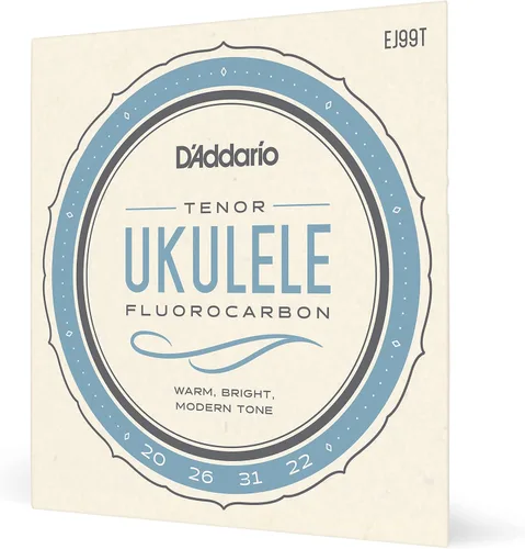 Vista 14 de D'Addario - Juego de cuerdas para ukelele barítono, fluorocarbono, EJ99B, 4 cuerdas, paquete de 1