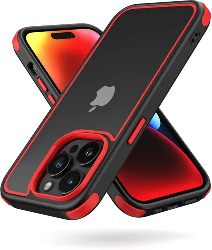 Vista 49 de Mobnano Funda transparente para iPhone 11, con protección multicolor a prueba de golpes, no amarillenta, anti arañazos, parte trasera