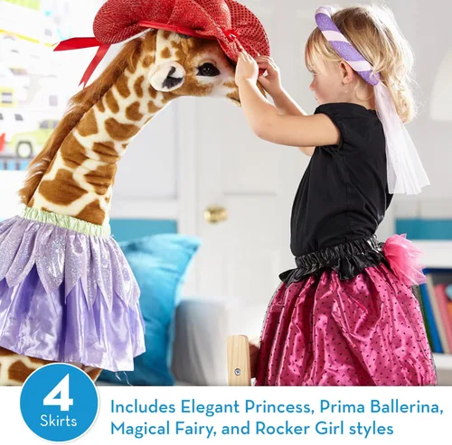 Vista 2 de Colección Role Play de Melissa & Doug, ¡buenos tutús! Set de faldas para disfraz (4 faldas para disfraz).