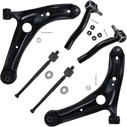 Vista 81 de Detroit Axle - Kit de brazos de control delantero para Chevy Silverado 1500 GMC Sierra 1500 GMC Sierra 1500 Avalanche Yukon Tahoe Escalade ESV EXT