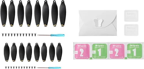 Vista 10 de 8/16 piezas de repuesto para hélices de dron, hélice CW/CCW de liberación rápida para FIMI X8 Mini accesorio (color : 1 juego dorado)