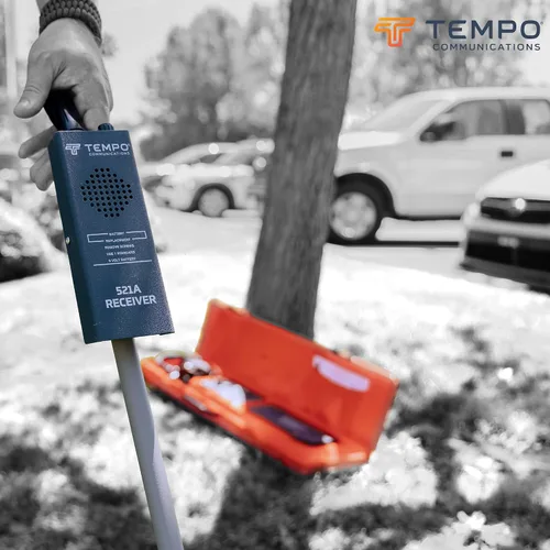 Vista 8 de TEMPO Communications 521A Herramienta Localizadora de Válvulas de Aspersores de Riego Trazador de Cables de Riego, Localizador de Cables