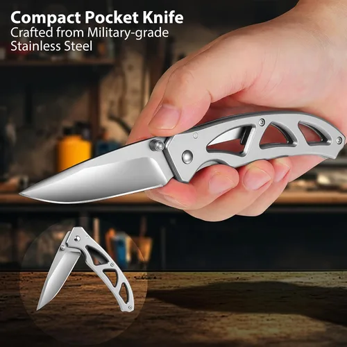 Vista 6 de Multitools - Juego de regalo "THANK YOU", 14 en 1, alicates multiherramientas y cuchillo de bolsillo con etiqueta para llavero, kit EDC de 3 piezas