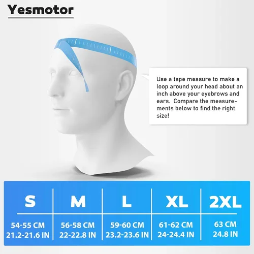Vista 5 de Yesmotor - Casco de motocicleta de perfil bajo aprobado por DOT Fibra de carbono