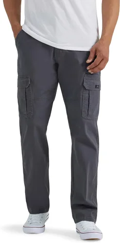 Vista 17 de Wrangler Men's Relaxed Fit Stretch Cargo Pant Verde oliva (Olive Drab)