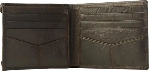 Vista 5 de Fossil Men's Leather Bifold Sliding 2-in-1 with Removable Card Case Wallet