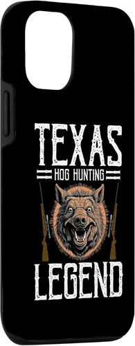 Vista 3 de iPhone 15 Pig Hunting Quote for Hog Exterminator and Boar Hunting Case