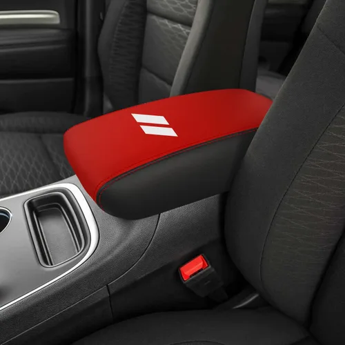Vista 9 de Funda para reposabrazos de automóvil Dodge Durango 2011-2020, fundas de almohadilla de consola central, resistente a los arañazos, protector