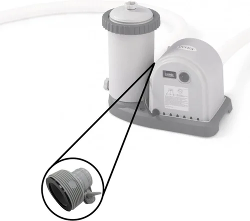Vista 5 de Intex kit adaptador de conversión de manguera (par), número de modelo de pieza de reemplazo 25009