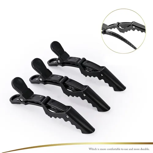 Vista 7 de EHDIS Kit de herramientas de extensiones de cabello, alicates de sellado de cabello, herramientas de extensión de cabello de superficie plana