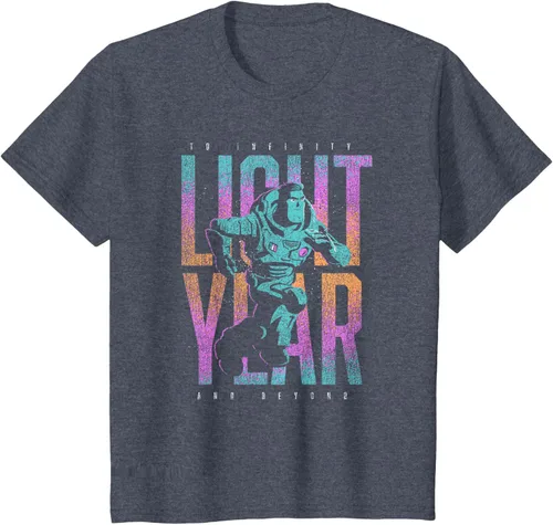 Vista 43 de Disney Pixar Lightyear Buzz Lightyear To Infinity And Beyond Camiseta, Negro