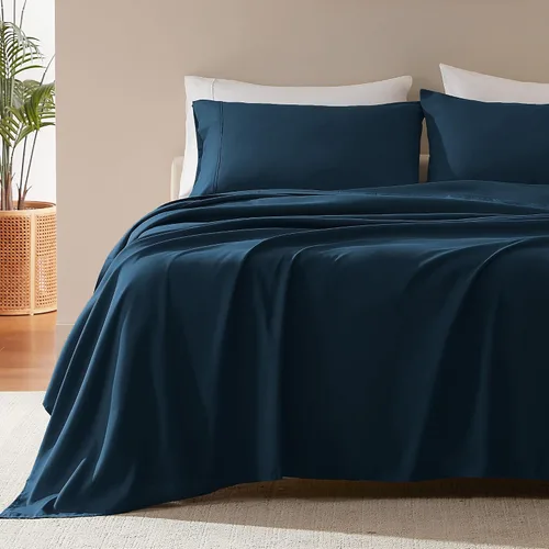 Vista 16 de Sleep Zone - Juego de sábanas suaves y frescas de 3 piezas para niños, sábana bajera, encimera y funda de almohada, no se arrugan ni decoloran, Rosa