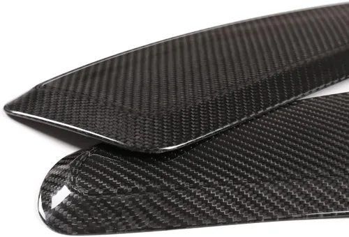Vista 6 de Para Porsche 911 718 2013 2014 2015 2016 2017 2018 2019 Real Fibra de Carbono Interior Asiento Panel lateral Accesorios Decorativos Cubierta