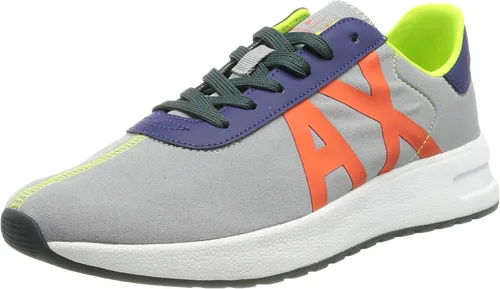 Vista 19 de A X ARMANI EXCHANGE Zapatillas bajas para hombre Negro
