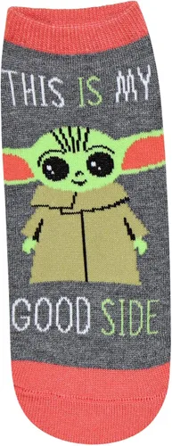 Vista 2 de STAR WARS Baby Yoda Cutest Bounty JuniorsWomens 5 Pack Ankle Socks