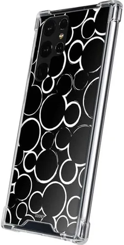 Vista 2 de Skinit Funda transparente compatible con Galaxy S22 Ultra, diseño oficial de logotipo de Mickey Mouse de Disney