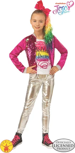 Vista 2 de Rubies Disfraz infantil de Jojo Siwa Hold The Drama talla S