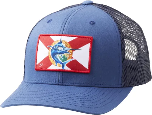 Vista 59 de HUK - Gorra de camionero de malla para hombre con cierre a presión Gorra de pesca antirreflectante
