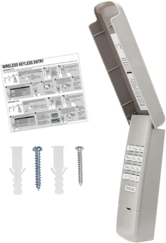 Vista 7 de Control remoto universal para apertura de puerta de garaje para Chamberlain/Liftmaster/Genie/Linear/Puerta de arriba/Stanley/Multicódigo, Sears