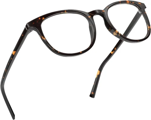 Vista 11 de grinderPUNCH Reading Glasses Men Women Fashion Computer Readers Stylish Blue Light Blocking Glasses Gaming Eyeglasses Tide Pool Tortoise