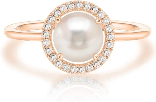 Vista 25 de PAVOI - Anillos chapados en oro de 14K con cristal de piedra natal Anillos para mujer