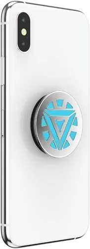 Vista 3 de PopSockets - Agarradera adhesiva para teléfono, soporte para reactor de multicolor/fantasía (Arc Reactor)