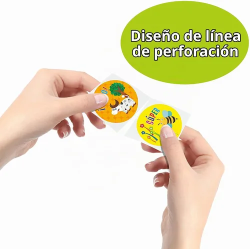 Vista 4 de 600 calcomanías motivacionales de estímulo de recompensa para maestros en 16 diseños de animales para profesores, uso en el aula