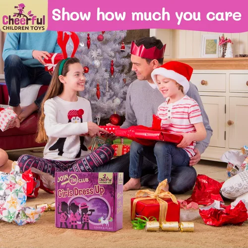 Vista 7 de Cheerful Children Toys Ropa de vestir para niños juego de disfraces y simulaciones niñas pequeñas y niños de 3 a 7 años conjunto de disfraces
