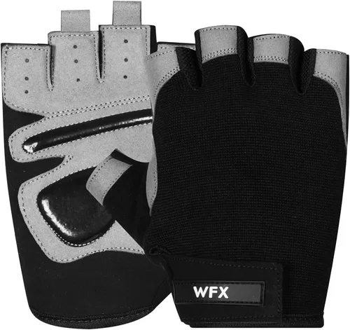 Vista 10 de WFX Gym Gloves Training Weight Lifting Gloves for Men Women Wrist Support Padded Extra Grip Palm Protection Fitness Workout Gloves