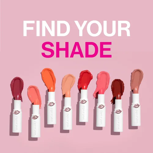 Vista 6 de wet n wild labial de color con alto brillo y mega duración Ropa fuera