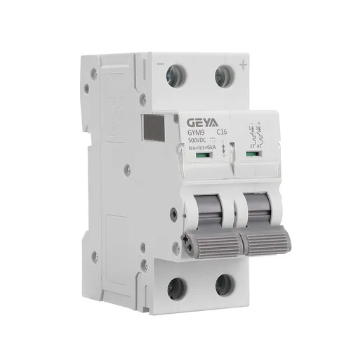 Vista 4 de GEYA Mini disyuntor CC, carril DIN 6KA DC MCB (1P 16A 250VDC)