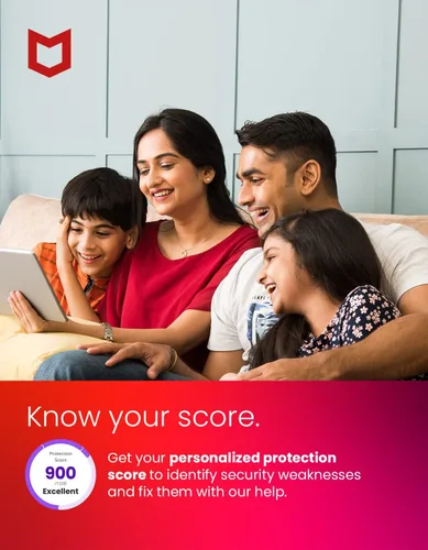 Vista 5 de McAfee Internet Security 2022 10 dispositivos Software antivirus Administrador de contraseñas Windows/Mac/Android/iOS 1 año de suscripción