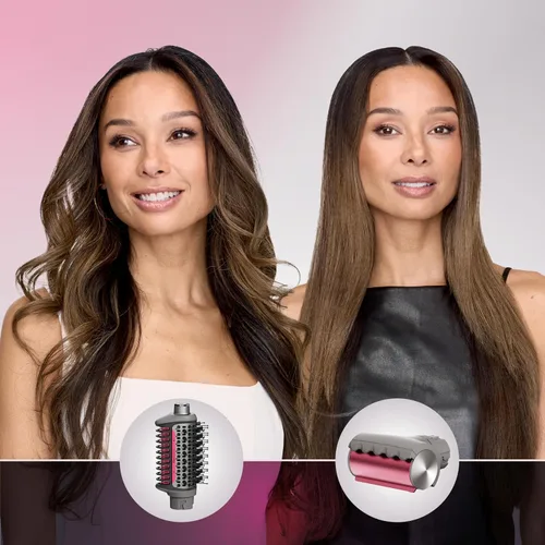 Vista 13 de Secador de pelo Shark FlexFusion con cepillo de pelo Fusion, difusor, estilizador de aire cerámico con rizadores auto-envolventes, placas