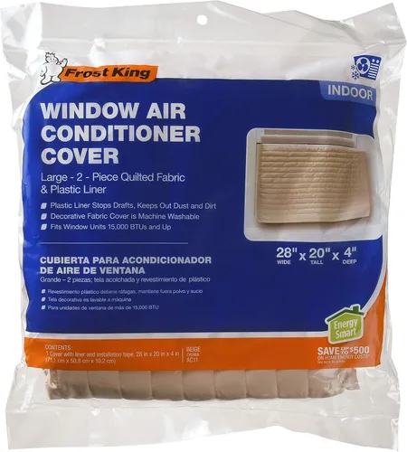 Vista 9 de THERMWELL PRODUCTS AC5H Cubierta estándar para aire acondicionado, 20 x 28 x 30 pulgadas Gris Grises