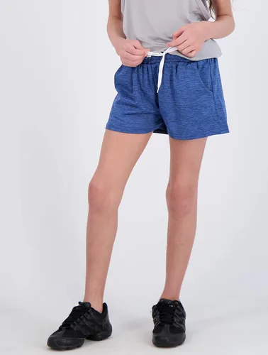Vista 3 de Paquete de 4 pantalones cortos para correr con cordón y bolsillos para niñas