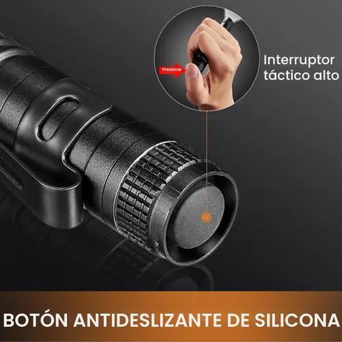 Vista 4 de Honoson 10 Piezas Mini Linterna de Bolígrafo Pequeña Luz LED para Bolígrafo Linterna de Bolsillo de Aluminio con Clip para Inspección Camping